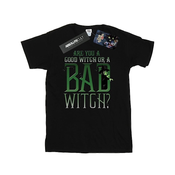 Trollkarlen från Oz Dam/Dam God Häxa Ond Häxa Bomull Pojkvän Black 3XL