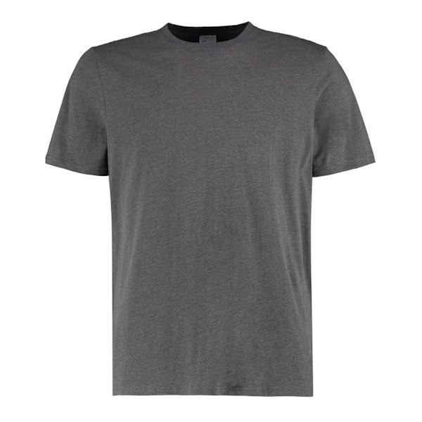 Kustom Kit Herr Marl Fashion T-shirt S Mörkgrå Marl Dark Grey Marl S