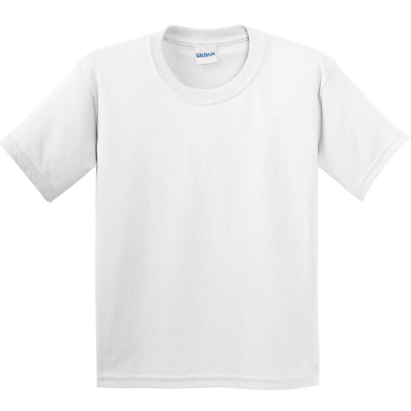 Gildan Barn Unisex Mjuk Stil T-shirt XL Vit White XL