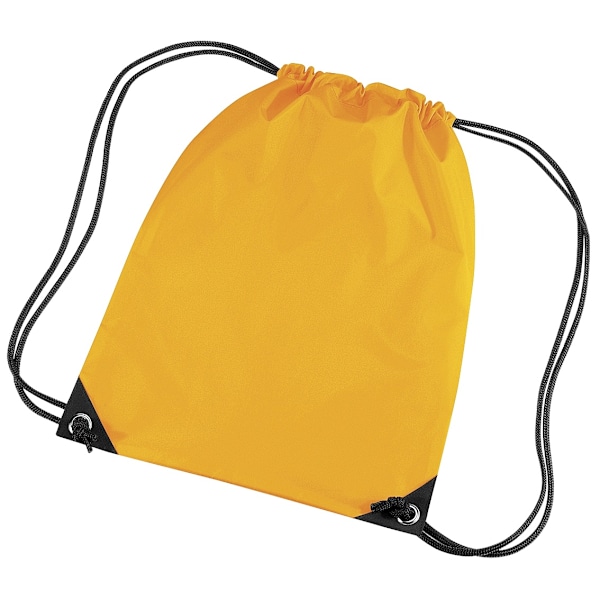 Bagbase Premium Gymsac Vattentät Väska (11 Liter) One Size Gold One Size