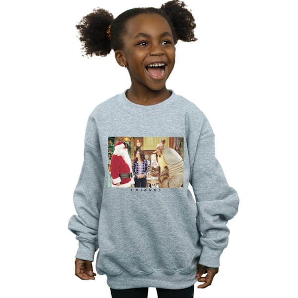 Friends Girls Christmas Armadillo Sweatshirt 3-4 år Sports G Sports Grey 3-4 Years
