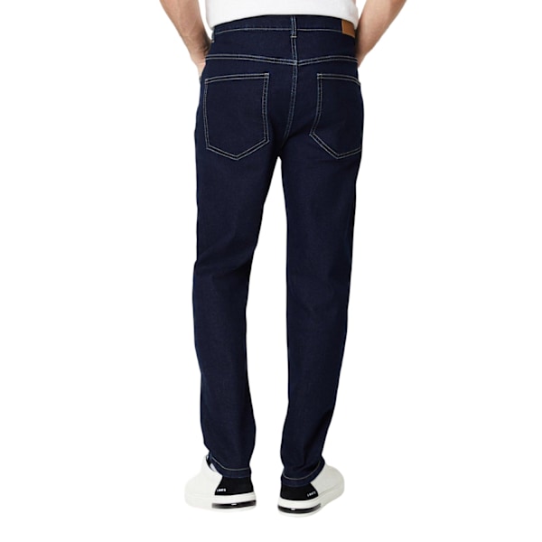 Burton Herr Tapered Jeans 34S Mörkblå Dark Blue 34S