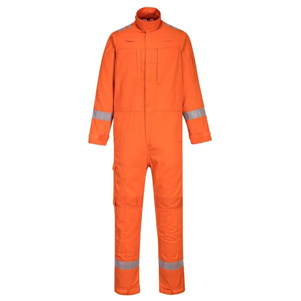 Portwest Unisex Adult Bizflame Plus Stretch Overalls M Orange Orange M