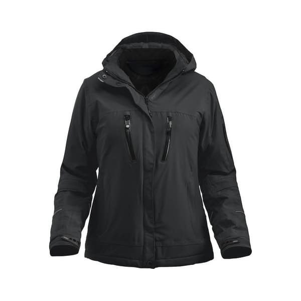 New Wave Dam/Damer Sparta Soft Shell Jacka S Svart Black S