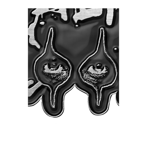 Alice Cooper Eyes Nyckelring One Size Svart/Grå Black/Grey One Size