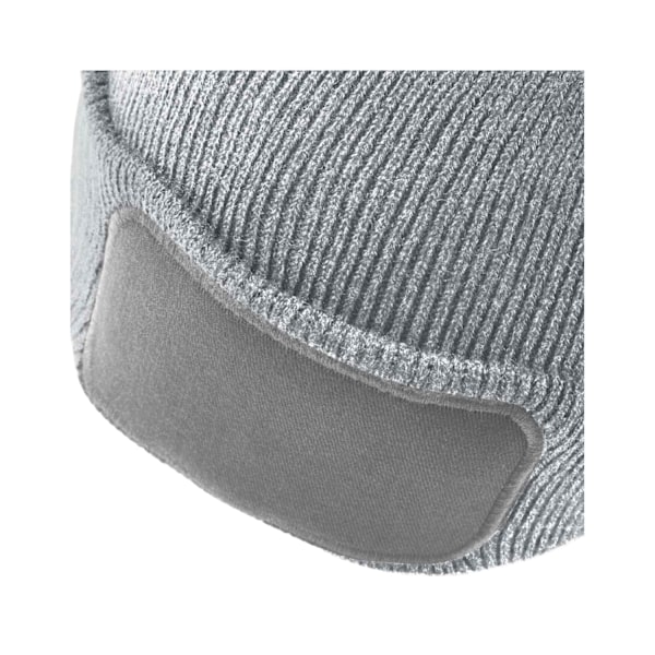 Beechfield Unisex Vuxen Patch Beanie One Size Heather Grey Heather Grey One Size