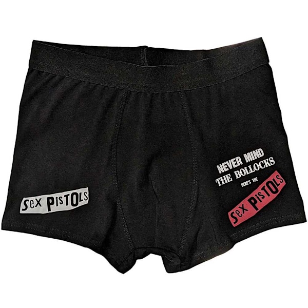 Sex Pistols Unisex Vuxen Never Mind The Bollocks Original Album Black L