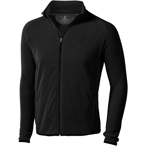 Elevate Herr Brossard Micro Fleece XS Solid Black Solid Black XS