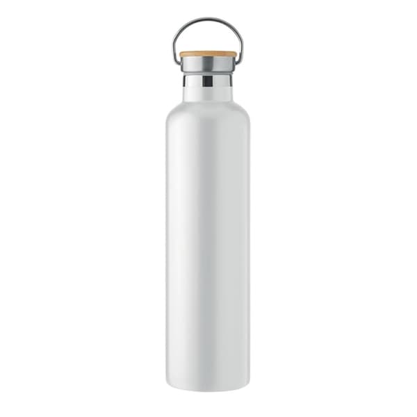 MidOcean Helsinki Stor Dubbelväggig 1L Flaska One Size Vit White One Size