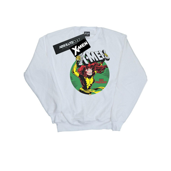 Marvel Mens X-Men Defeated By Dark Phoenix Sweatshirt M Vit White M