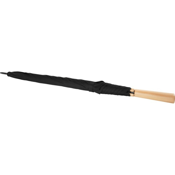 Avenue Romee RPET Återvunnet Golfparaply En Storlek Solid Svart Solid Black One Size