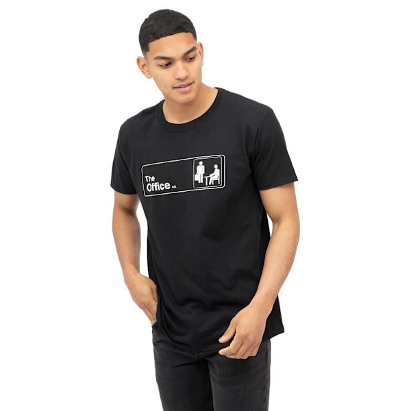 The Office Herrarnas Logotyp T-shirt M Svart Black M