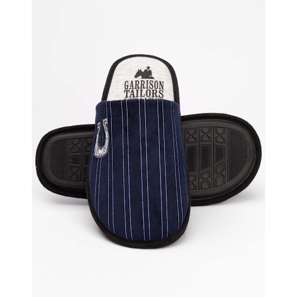 Peaky Blinders Herr Slippers Randiga 7 UK-8 UK Blå/Vit Blue/White 7 UK-8 UK