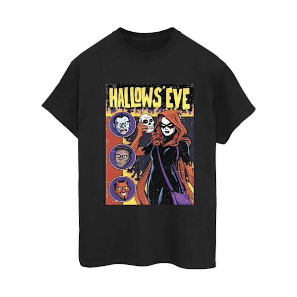 Marvel Womens/Ladies Hallows Eve Comic Cover Cotton Boyfriend T Black M