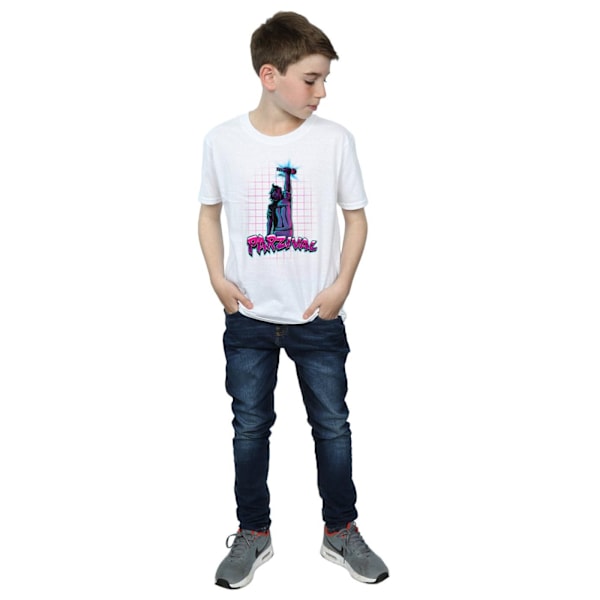 Ready Player One Boys Parzival Key T-Shirt 7-8 år Vit White 7-8 Years