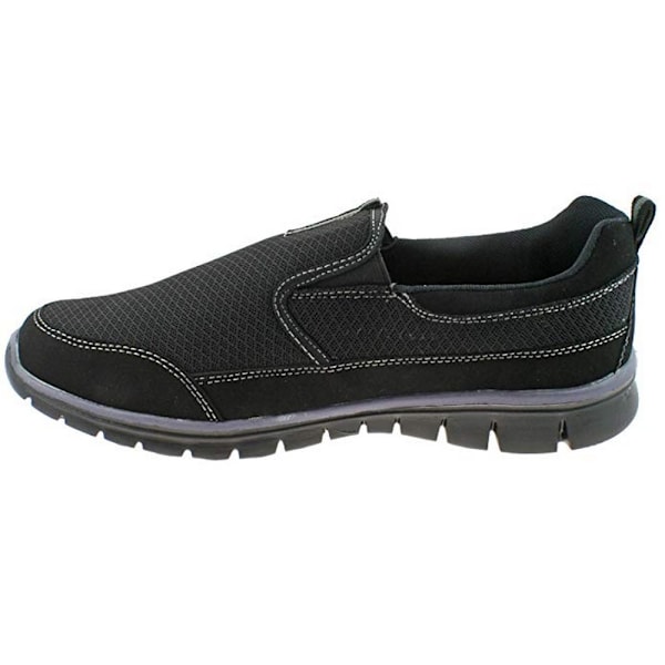 Dek Superlight Vuxna/Unisex Neptune Slip On Tränare 11 UK Bla Black 11 UK