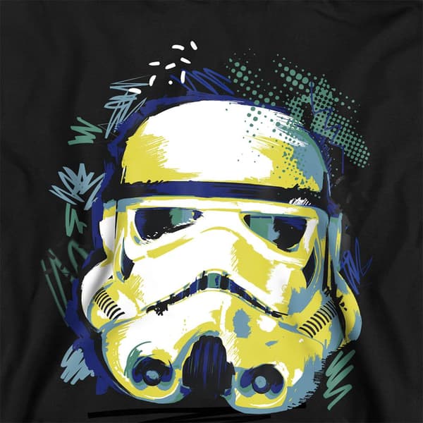 Star Wars Barn/Barn Trooper Skiss Huvtröja 7-8 År Marinblå Navy 7-8 Years