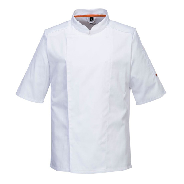 Portwest Herr C738 Pro Air-Mesh Kortärmad Jacka L Vit White L