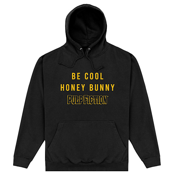 Pulp Fiction Unisex Vuxen Honey Bunny Hoodie 4XL Svart Black 4XL