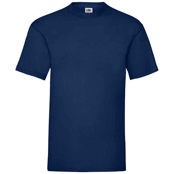 Fruit of the Loom Herr Valueweight T-shirt 5XL Marinblå Navy 5XL