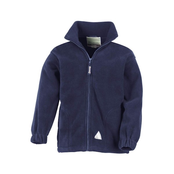 Result Barn/Barn Full Zip Active Anti Pilling Fleece Jacke Navy Blue 12/14