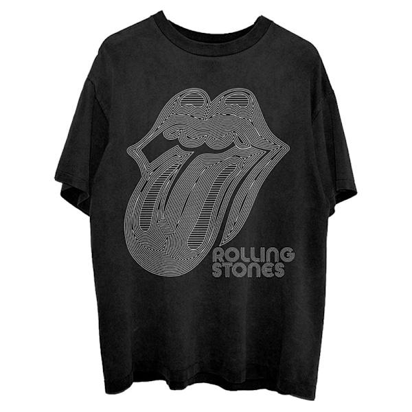 The Rolling Stones Unisex Adult Holographic T-Shirt L Svart Black L