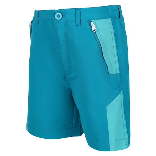 Regatta Sorcer II Bergshorts för barn/ungdomar 11-12 år En Enamel/Turquoise 11-12 Years