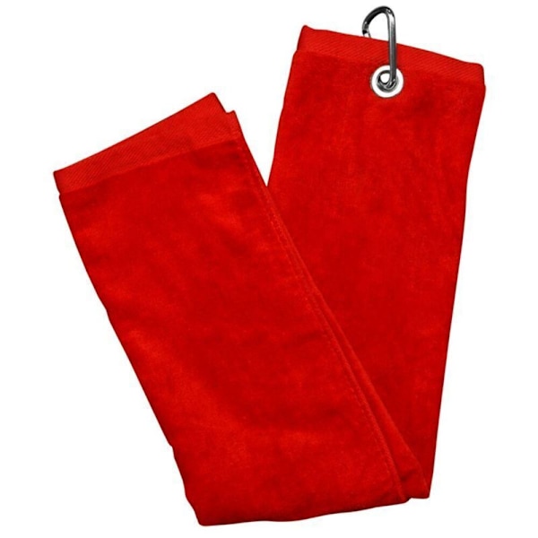Longridge Golf Handduk En Storlek Röd Red One Size