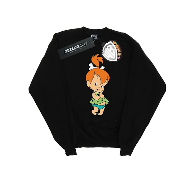 The Flintstones Herr Pebbles Flintstone Sweatshirt XL Svart Black XL