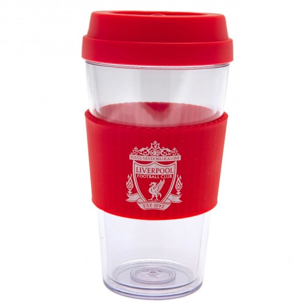 Liverpool FC Crest Resemug En Storlek Genomskinlig/Röd Clear/Red One Size