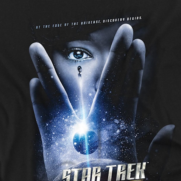 Star Trek: Discovery Herr Discovery Begins T-Shirt 3XL Svart Black 3XL