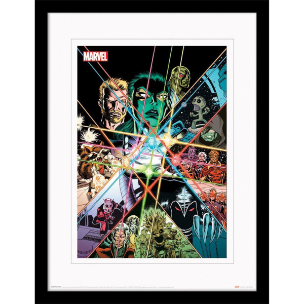 Guardians Of The Galaxy Power Of The Infinity Stones Digital Fr Multicoloured 40cm x 30cm