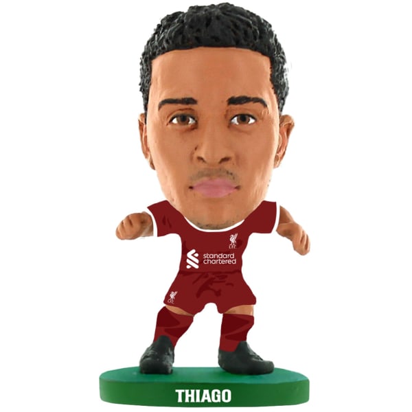 Liverpool FC Thiago Alcantara 2024 SoccerStarz fotbollsfigur Maroon/White/Green One Size