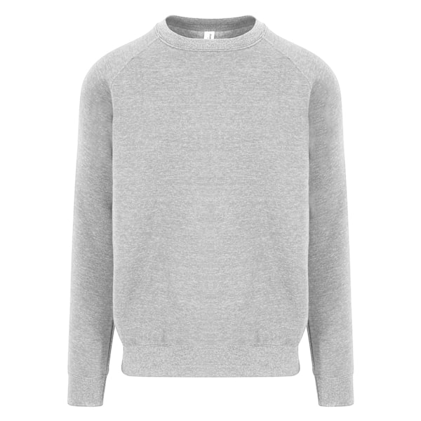 AWDis Just Hoods Mens Graduate Heavyweight Sweatshirt XL Heathe Heather Grey XL