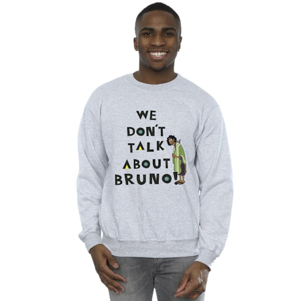Disney Herr Encanto We Dont Talk About Bruno Pojktröja M S Sports Grey M