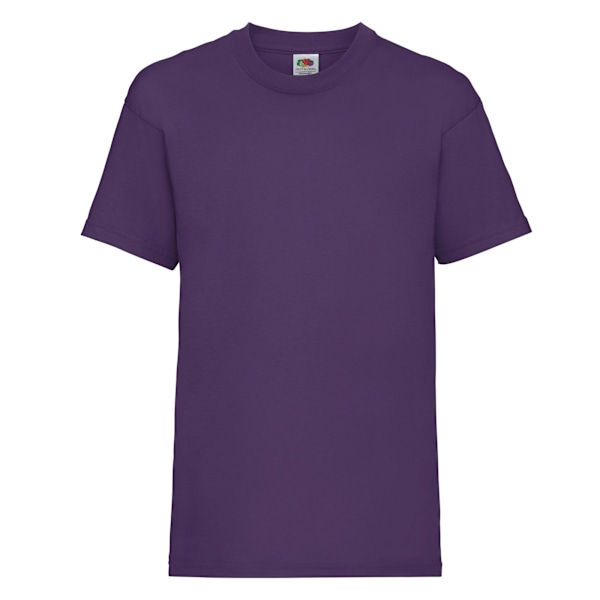 Fruit of the Loom Barn/Barn Value T-shirt 7-8 år Lila Purple 7-8 Years