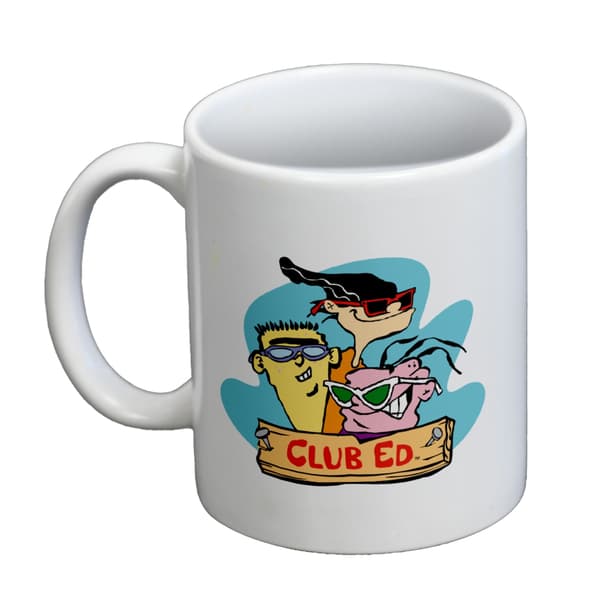Ed, Edd och Eddy Club Ed Mugg One Size Vit White One Size