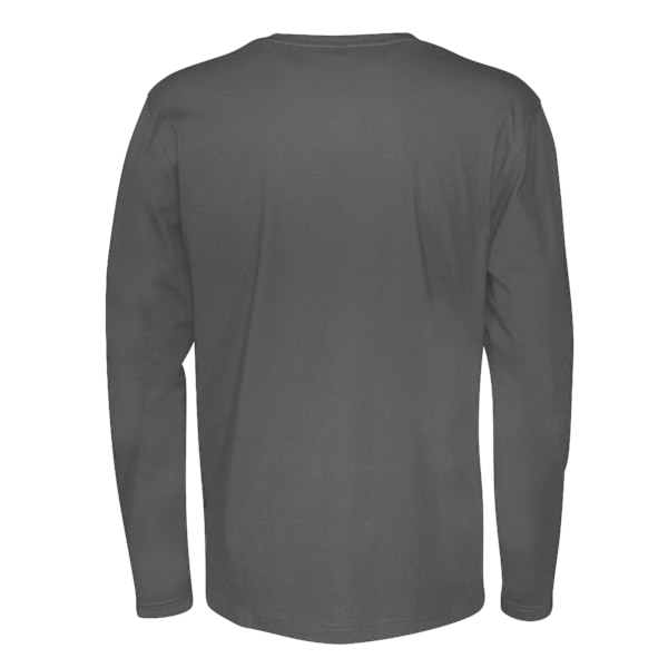 Cottover Långärmad T-shirt Herr S Charcoal Charcoal S