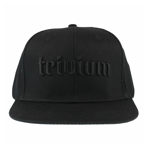 Trivium Unisex Vuxen Logo Snapback Cap One Size Svart Black One Size