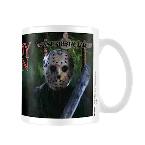 Freddy Vs Jason Stomping Ground Mug En Storlek Vit/Svart/Grön White/Black/Green One Size