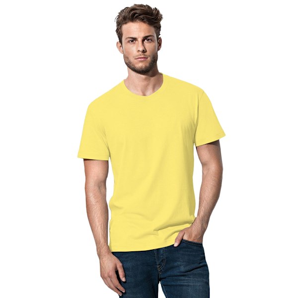 Stedman Unisex Adults Classic Tee XS Gul Yellow XS