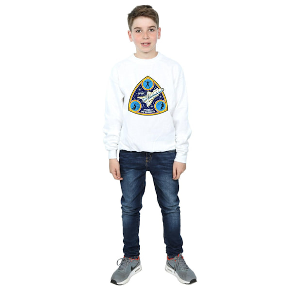 NASA Boys Classic Spacelab Life Science Sweatshirt 12-13 år White 12-13 Years