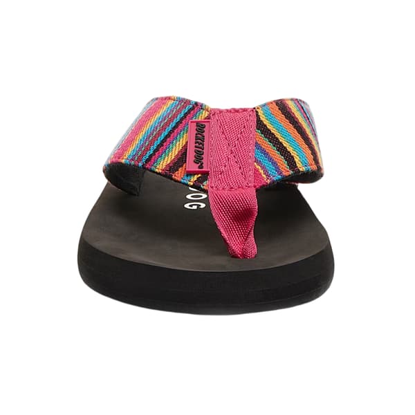 Rocket Dog Dam/Dam Adios Dexter Bomullsflatform Flip Flop Pink 6 UK