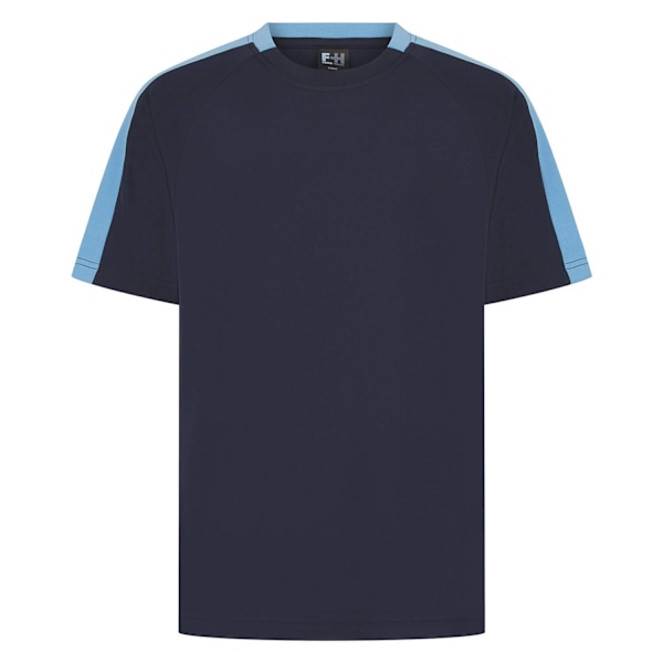 Finden & Hales Unisex Vuxen T-Shirt XL Marinblå/Himmelsblå Navy/Sky Blue XL