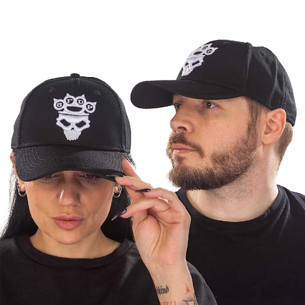 Five Finger Death Punch Unisex Vuxen Logo Baseball Cap En Storlek Black One Size