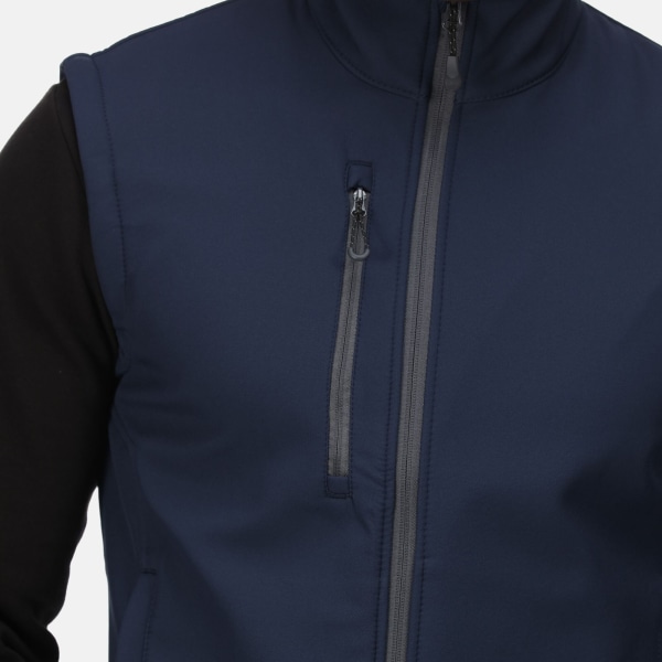 Regatta Professional Herr ärligt gjord återvunnen Soft Shell Bod Navy 3XL