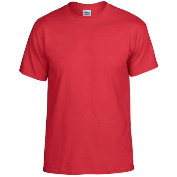 Gildan Herr Enfärgad Lätt T-shirt 3XL Röd Red 3XL