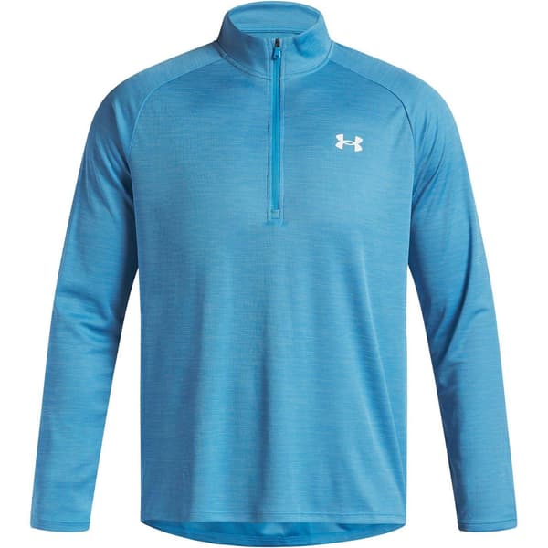 Under Armour Herr Tech Textured Half Zip Tröja XL Ethereal Blue Ethereal Blue XL