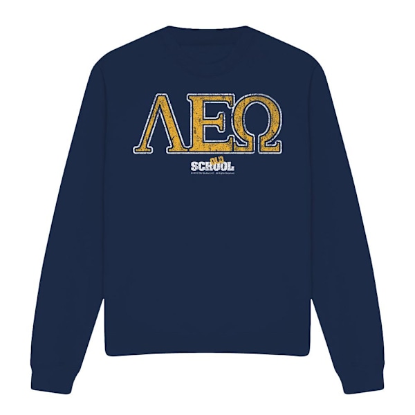 Old School Unisex Vuxen Leo Sweatshirt XL Marinblå Navy XL