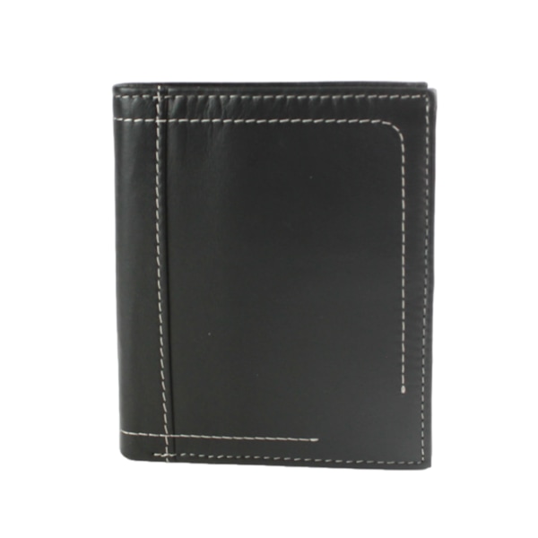 Eastern Counties Leather Mens Isaac Läderplånbok One Size Bla Black One Size